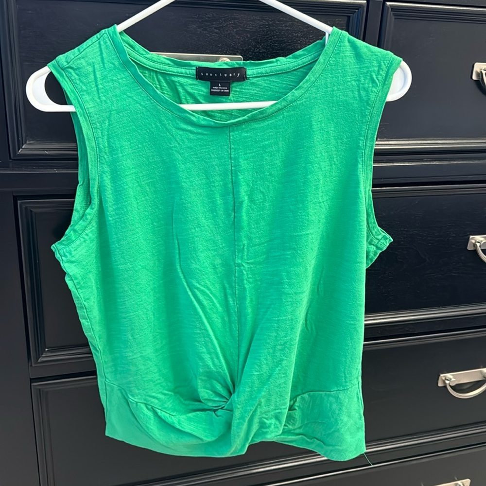 Sanctuary Twist Front Tank Top